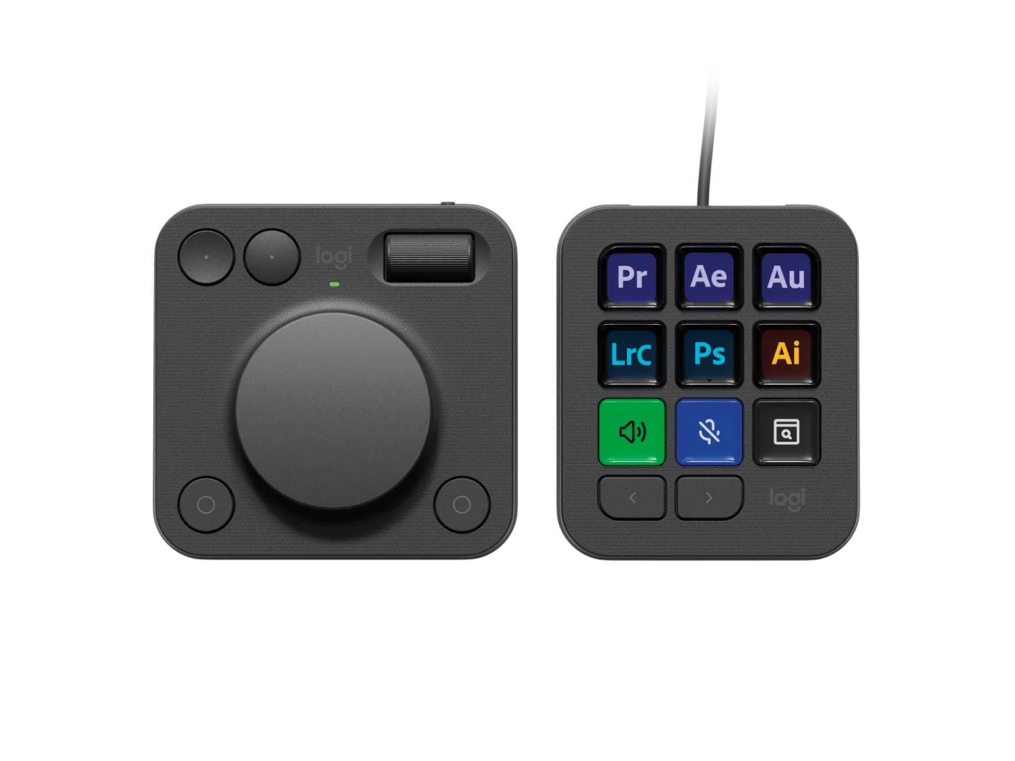 Logitech MX Creative Console Hellgrau/Graphit
