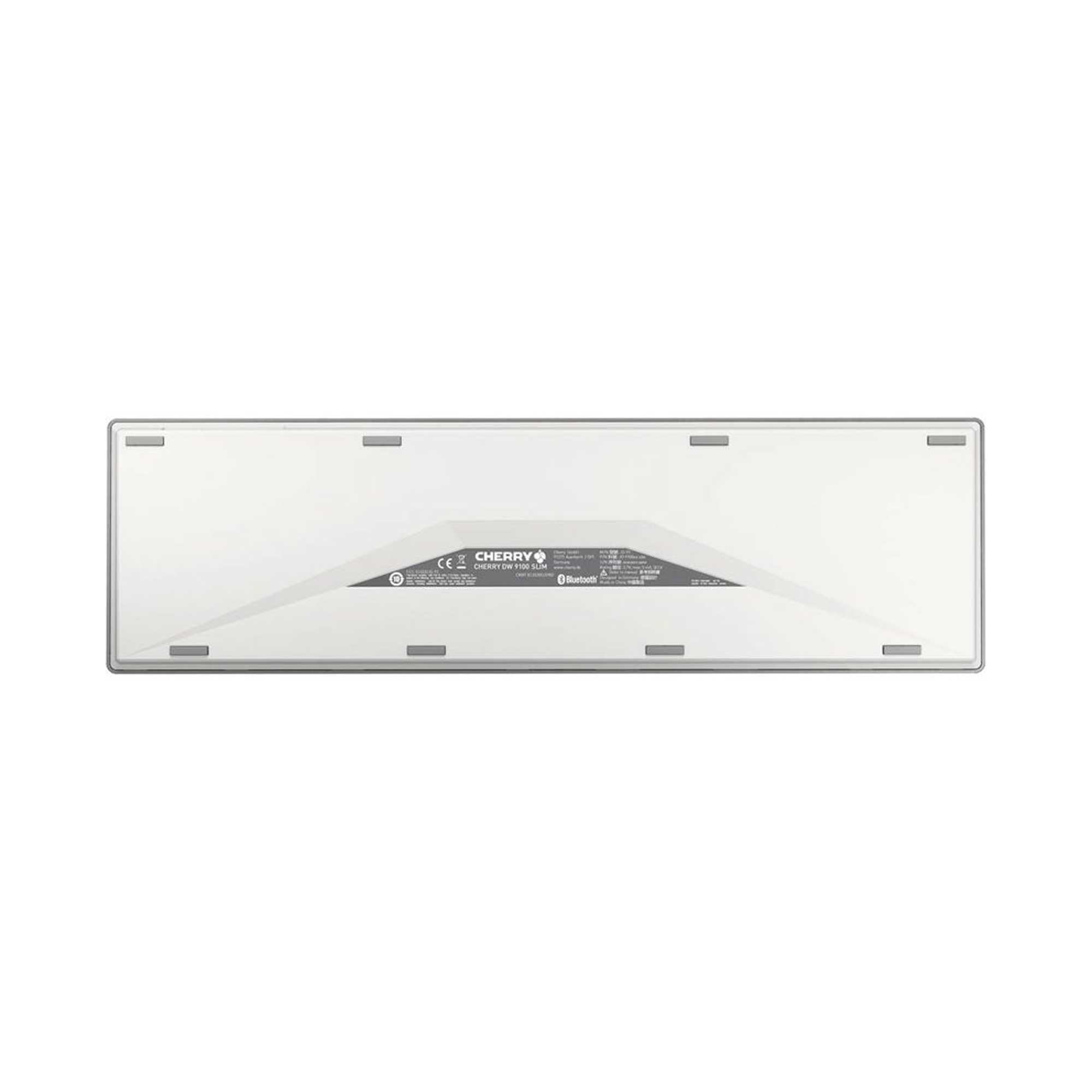 CHERRY DW 9100 SLIM Tastatur-Maus-Set kabellos Weiß