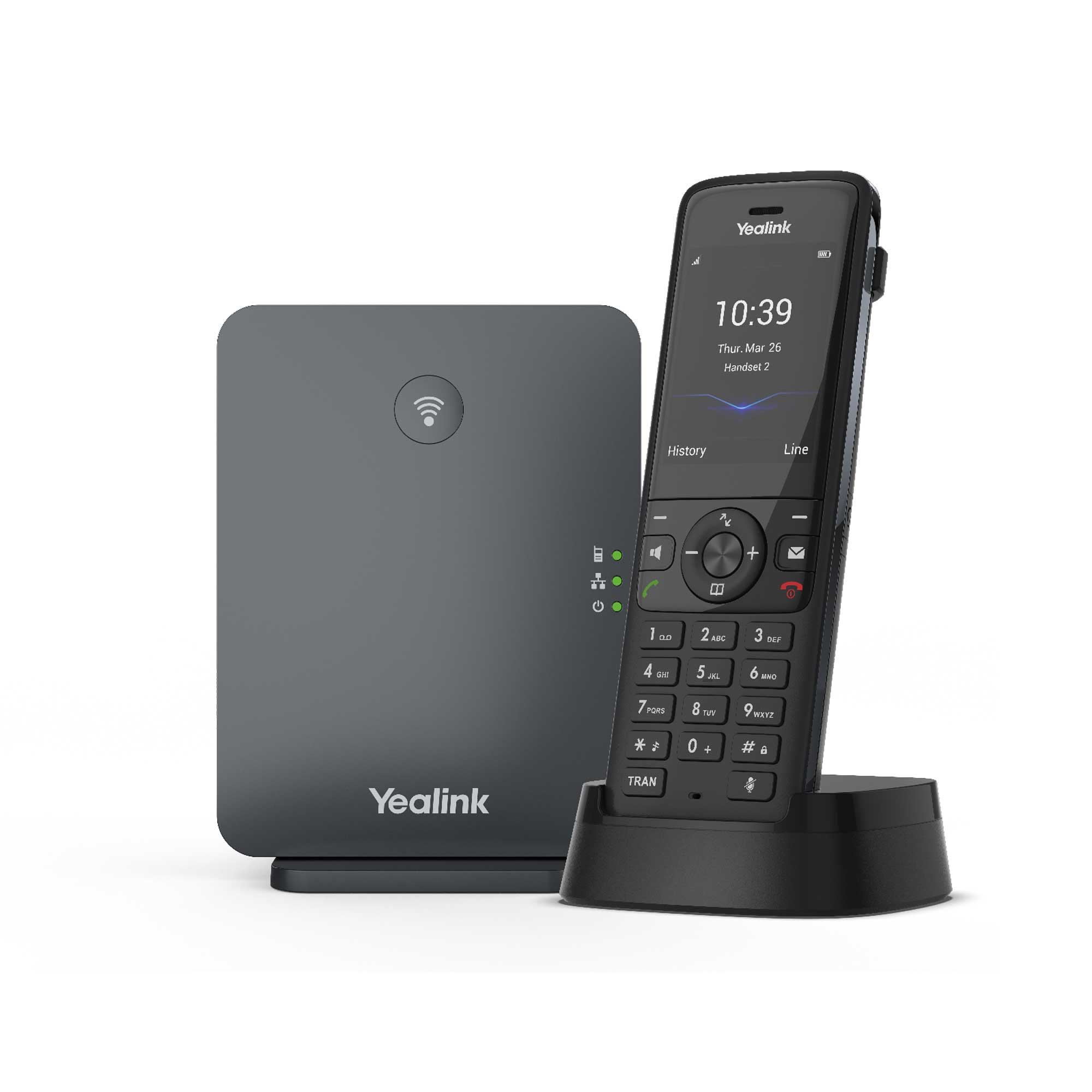 Yealink W78P - Bundle aus W78H Mobiltelefon + Basis W70B