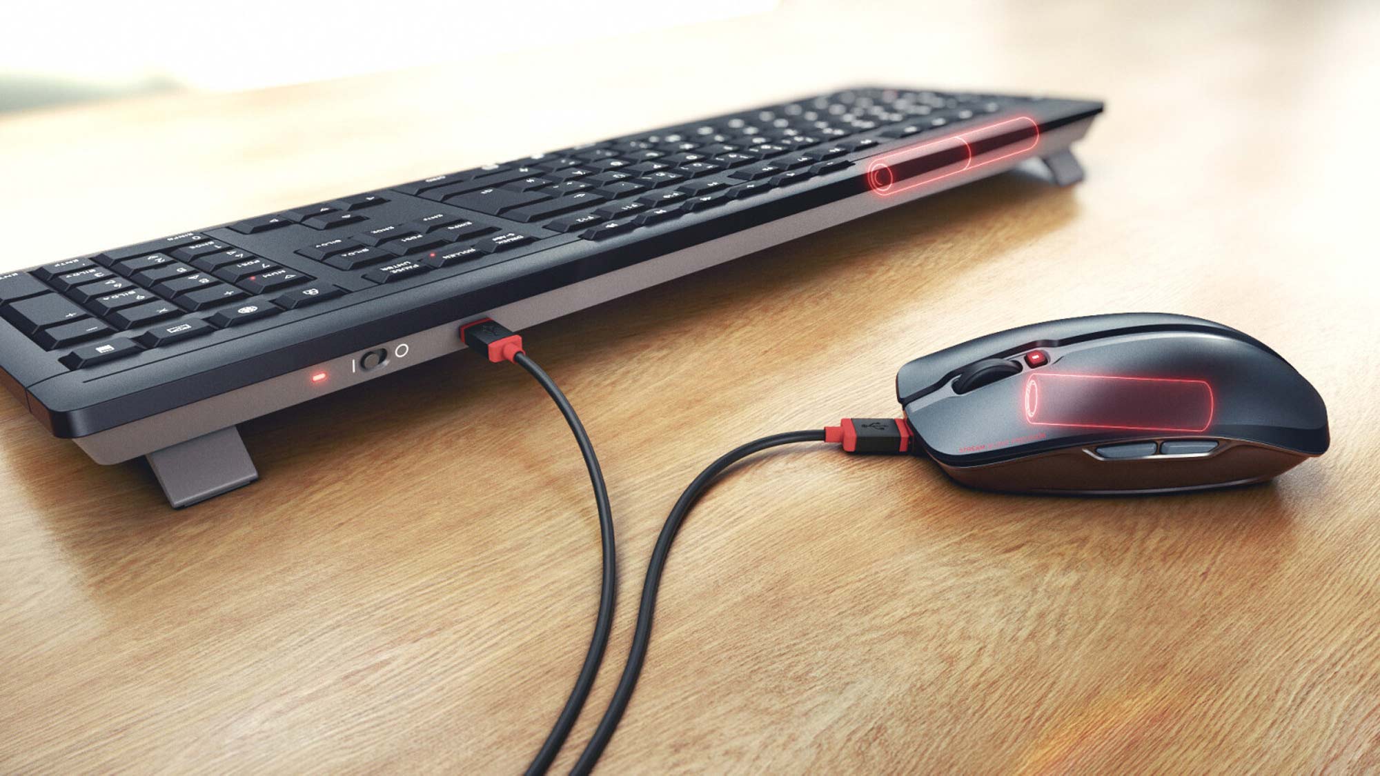 CHERRY STREAM Bluetooth Tastatur Schwarz