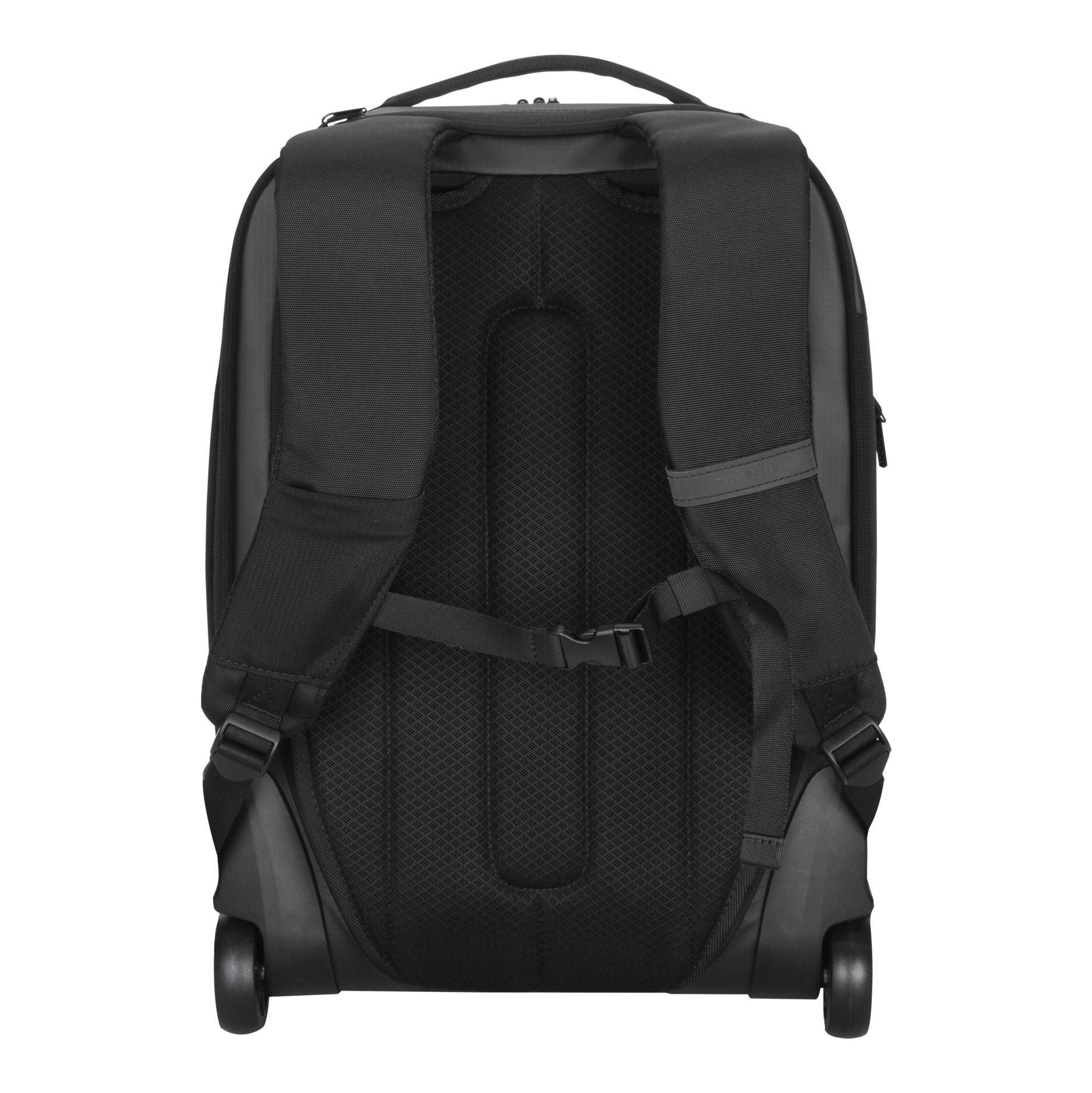 TARGUS EcoSmart 2-in-1 Rollkoffer und Rucksack für Geschäftsreisen mit 15.6'' Laptopfach