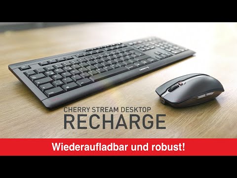 CHERRY STREAM Bluetooth Tastatur Schwarz
