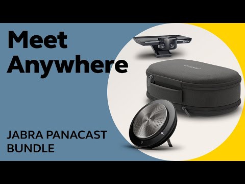 Jabra PANACAST MEET ANYWHERE für kleine Teams mit Reiseetui