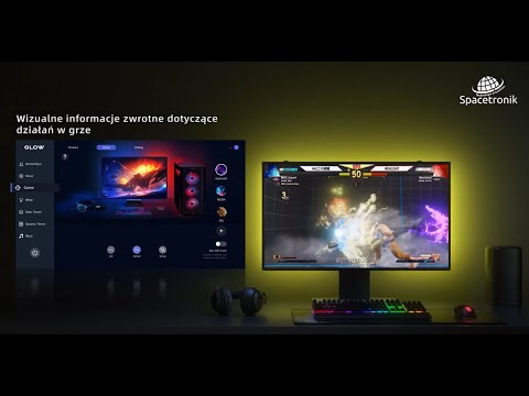 Spacetronik LED Hintergrundbeleuchtung für 32 Zoll Monitore